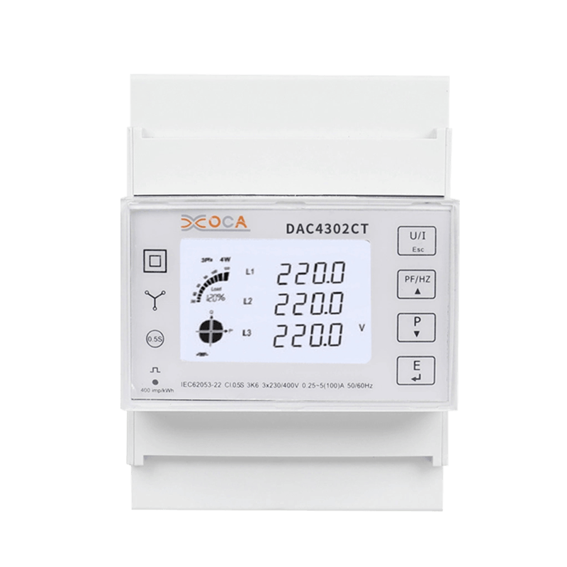 کنتور هوشمند انرژی سه فاز Dac4302CT DIN Rail AC