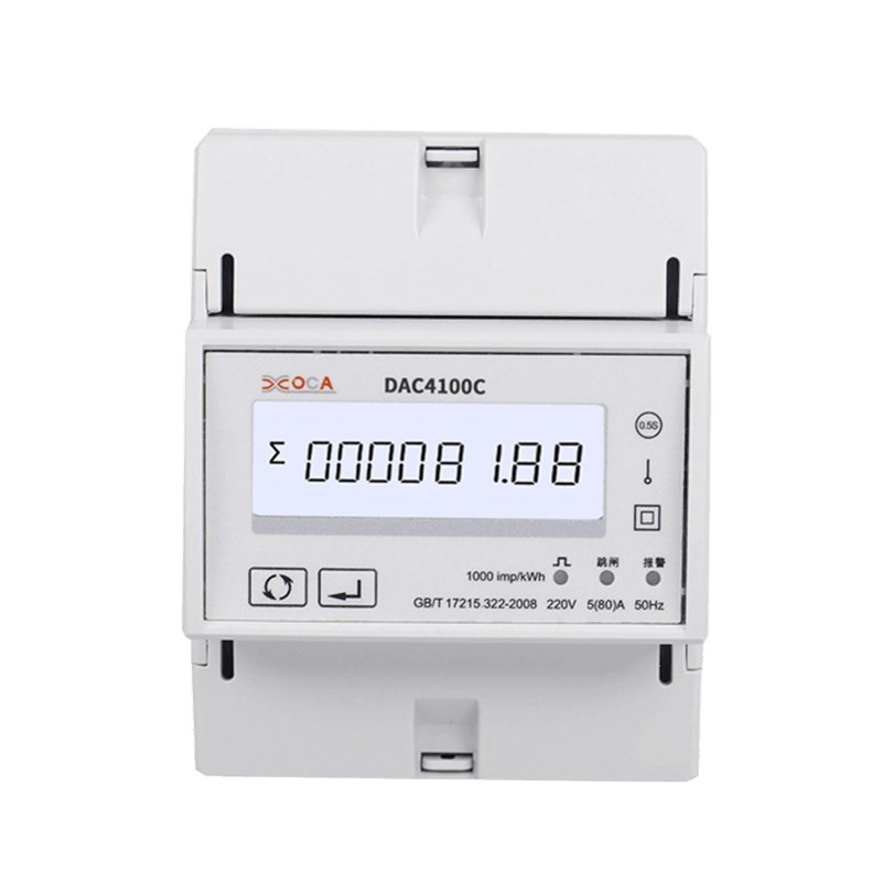 DAC4100C انرژی سنج کنترل از راه دور هوشمند تک فاز DIN Rail Modbus