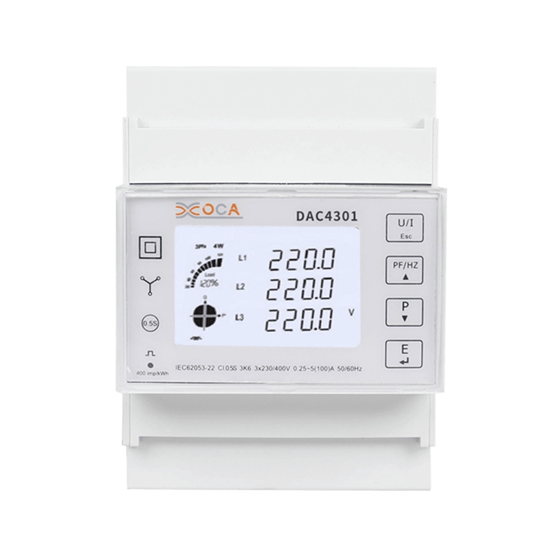 کنتور برق مدباس پیش پرداخت Dac4301 DIN Rail