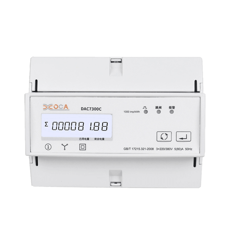 DAC7300C DIN ریل سه فاز Modbus AC رله کنتور برق