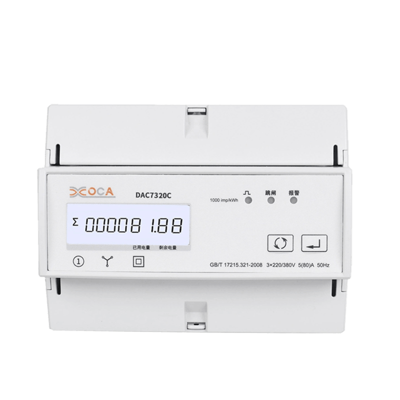 Dac7320C DIN Rail WiFi با رله کنتور برق