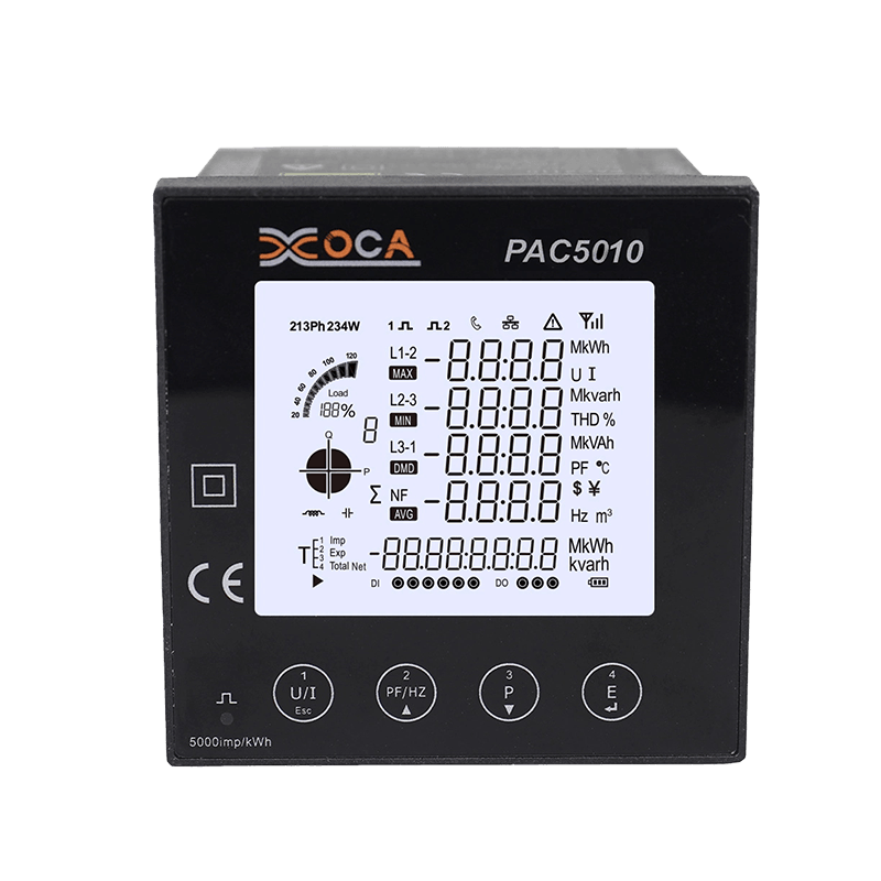 PAC5010 AC Panel RS485 Modbus برق سنج دیجیتالی انرژی الکتریکی