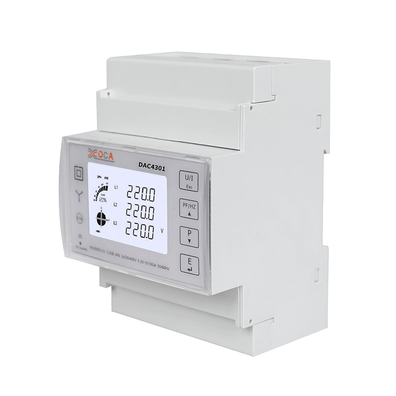 کنتور الکترونیکی هوشمند سه فاز مدباس DIN Rail