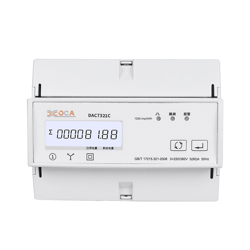 انرژی سنج کنترل از راه دور دیجیتالی هوشمند Dac7361c Tuya Zigbee