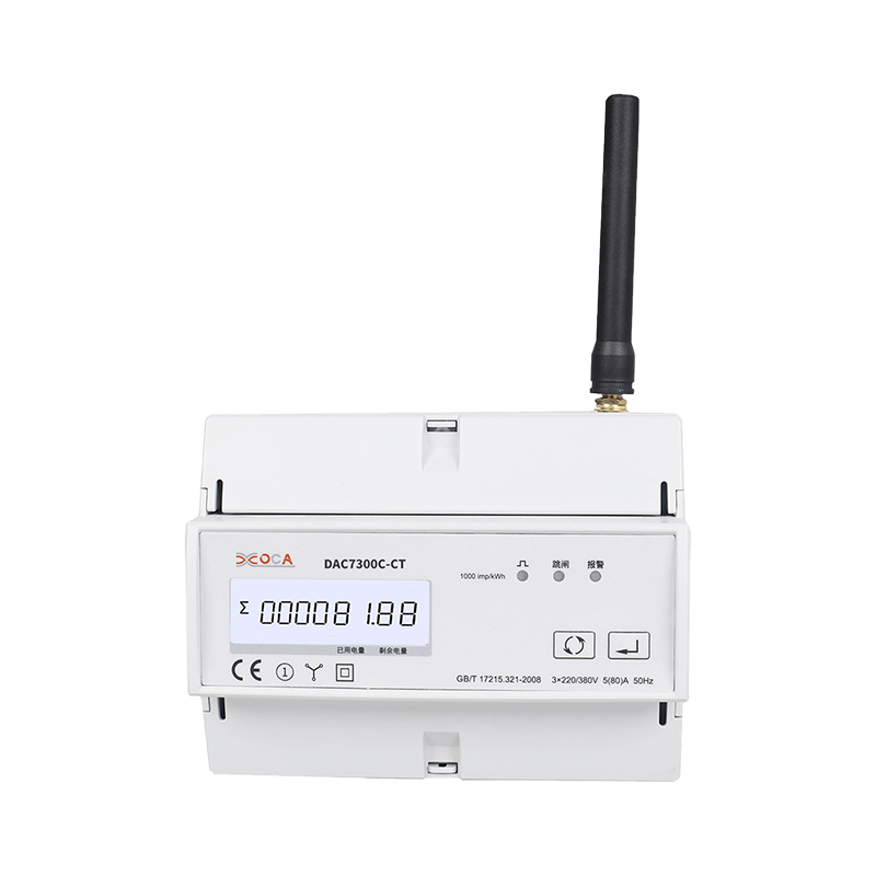 DAC7300C-CT DIN ریل سه فاز کنترل انرژی الکتریکی هوشمند از راه دور Modbus