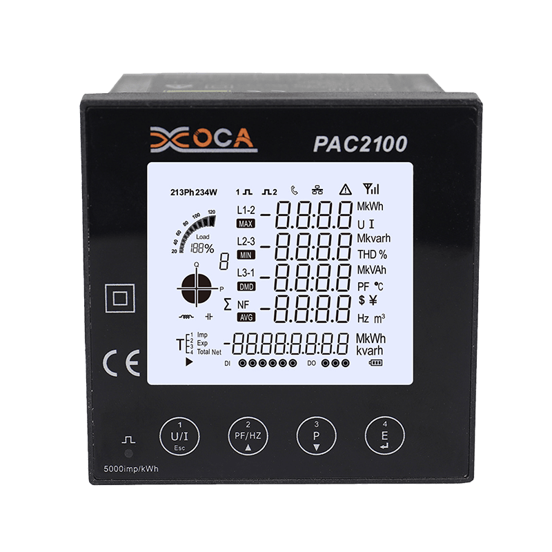 انرژی سنج هوشمند دیجیتال بزرگ LCD PAC2100